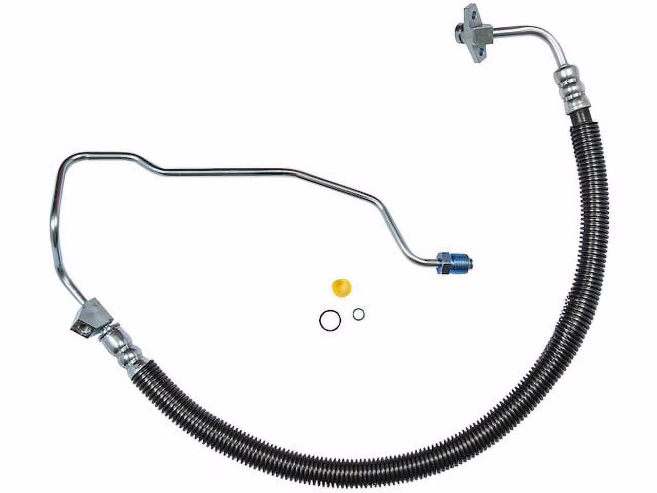 Power Steering Pressure Line Hose Assembly - Compatible with 2006 - 2011 Honda Civic 1.8L 4-Cylinder 2007 2008 2009 2010