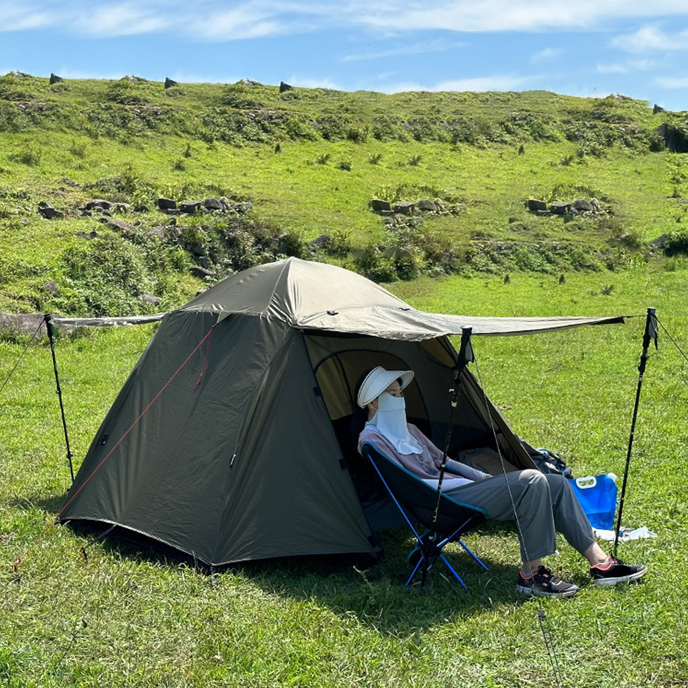 Spirastell Tents,Two Person Waterproof Windproof Two Layers QISUO Cousopo SIUKE BUZHI