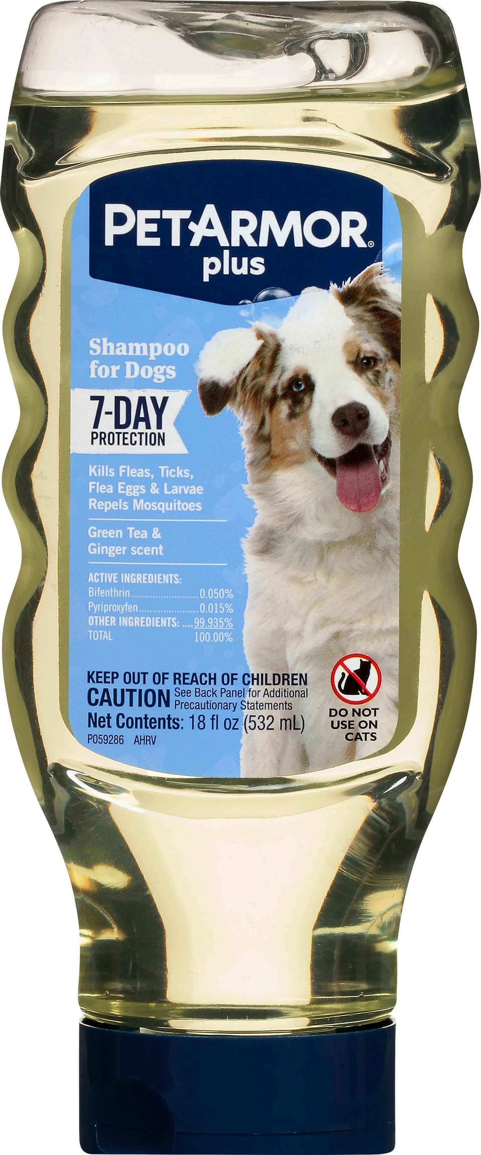 PetArmor Liquid Dog Flea and Tick Shampoo Bifenthrin, Pyriproxyfen 18 oz