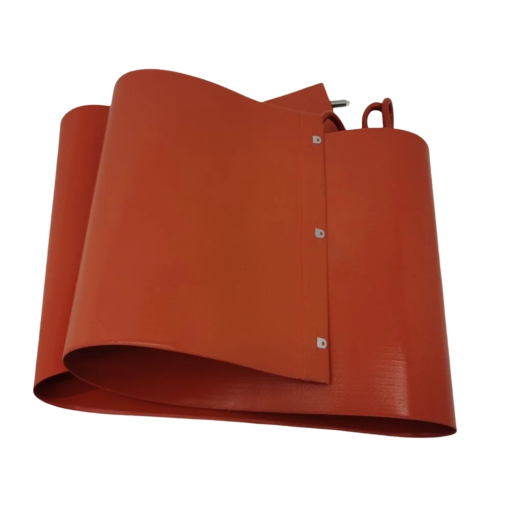 Techtongda 2KW Rubber Heater Silicone Heating Blanket Oil Drum Heater