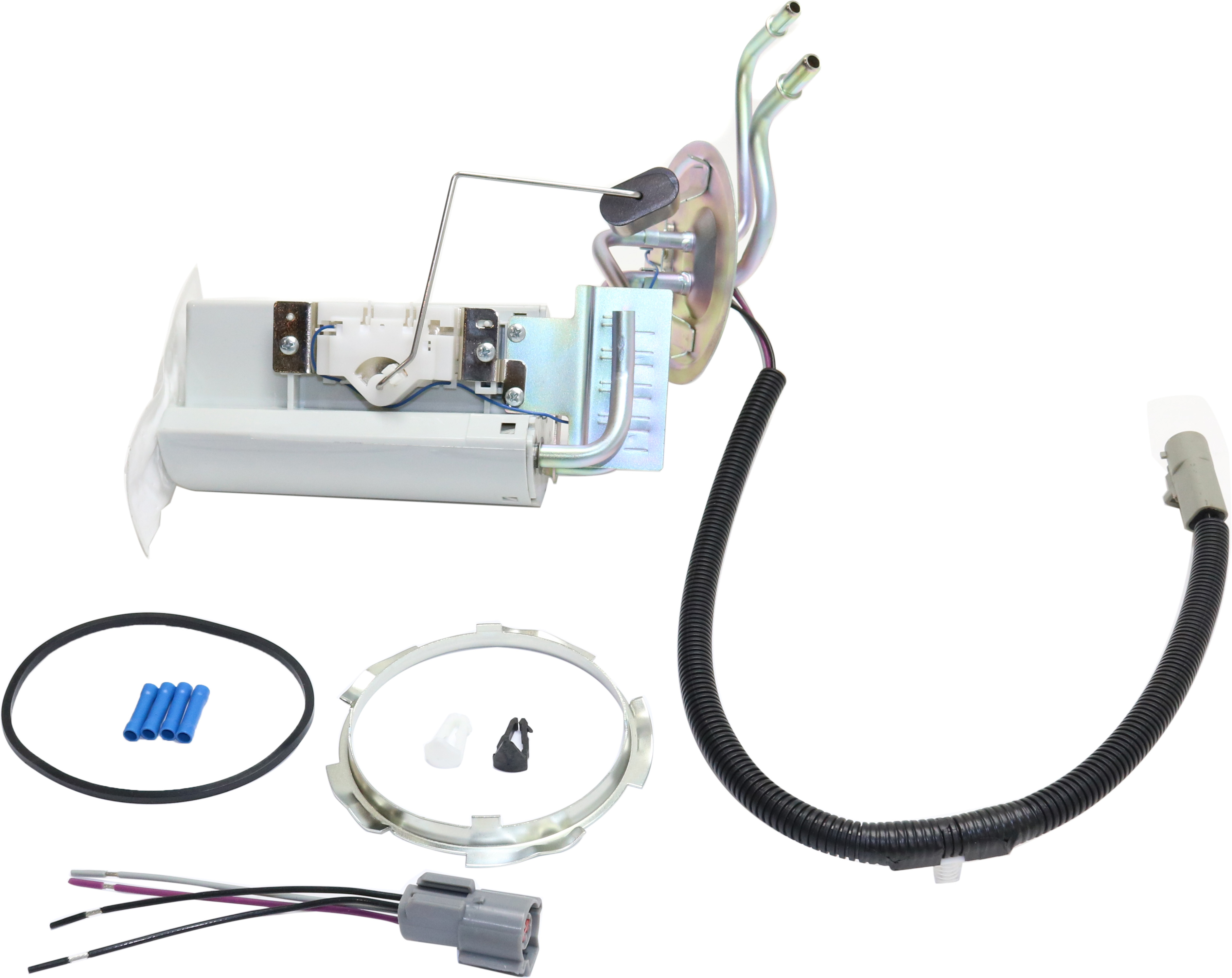 Fuel Pump Compatible With 1992-1996 Ford F-250 F Super Duty 8Cyl 6Cyl 5.0L 7.5L 5.8L 4.9L Midship Tank with Sending Unit