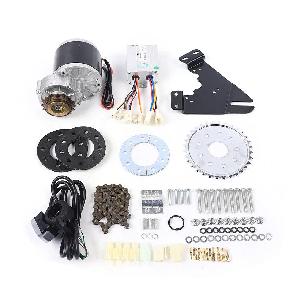 SHZICMY 24V 350W Electric Bicycle E-Bike Wheel Motor Conversion Kit Thumb Conversion Kit