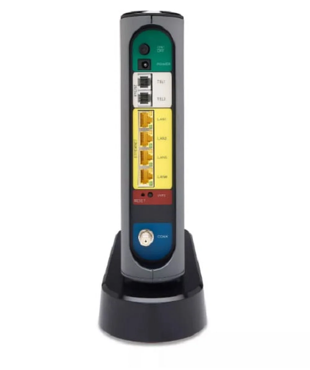 Restored Motorola MT7711 24x8 DOCSIS 3.0 Cable Modem/Router with Voice AC1900 (Refurbished)