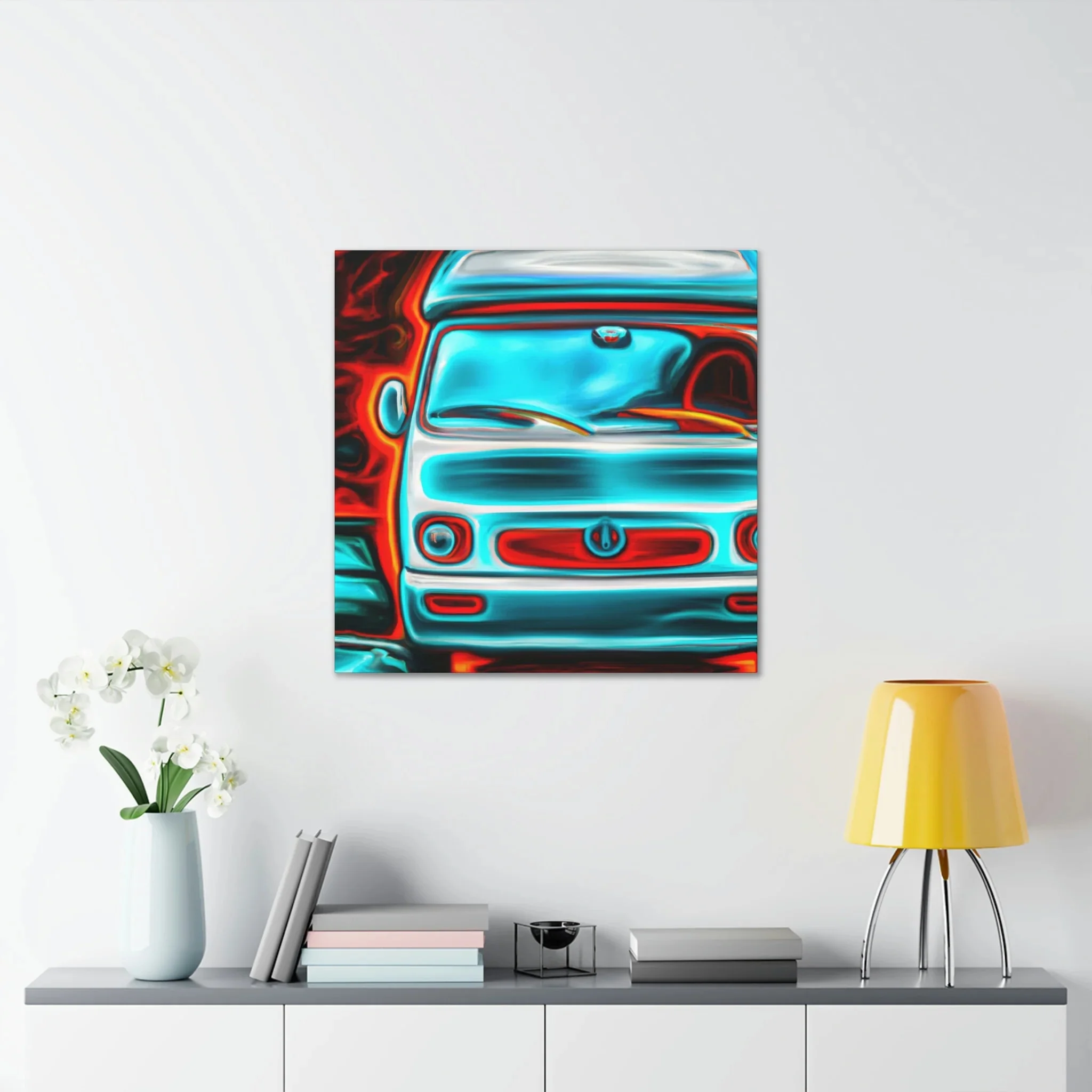 Camper's Joyful Journey - Canvas