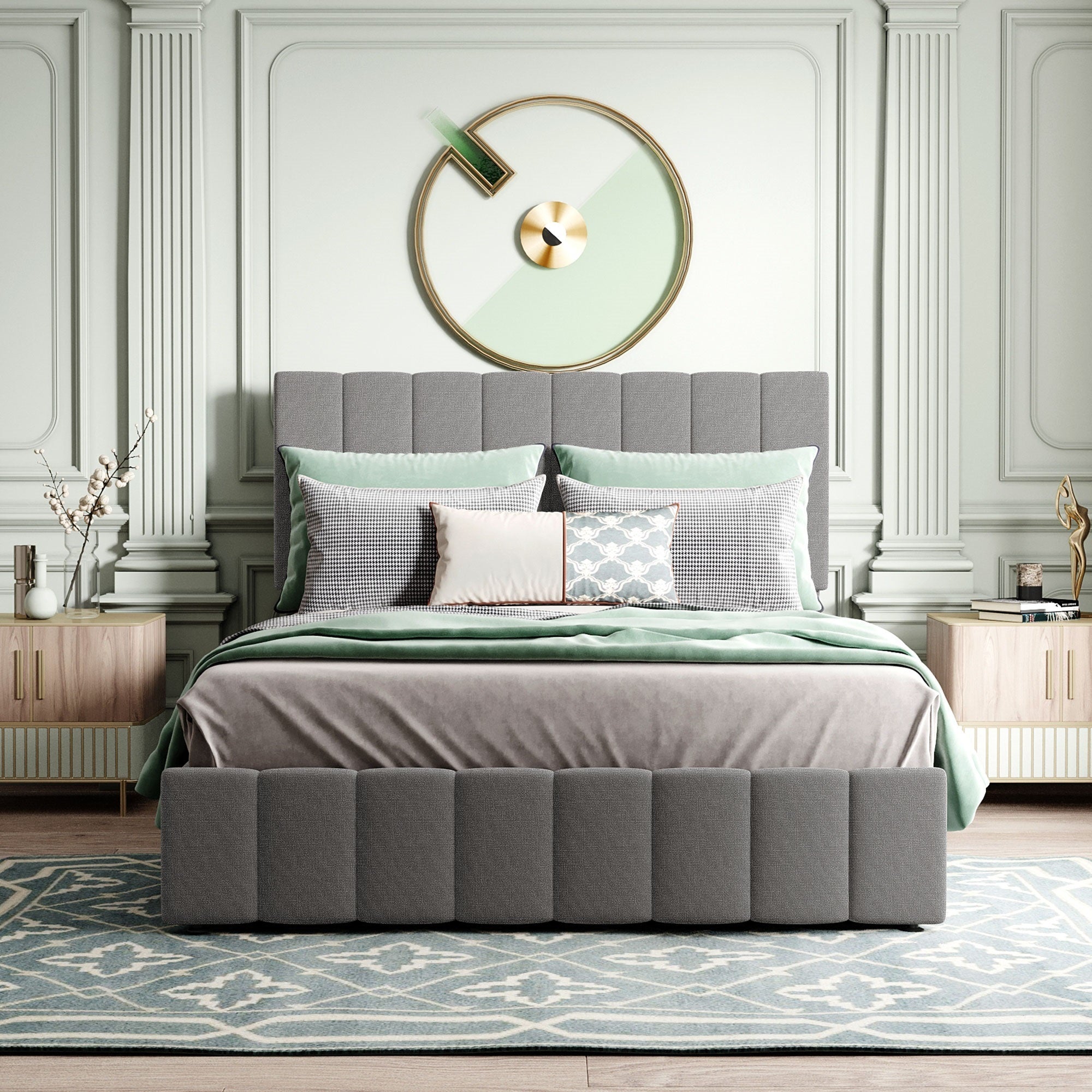 ElevateRest Gray Haven Bed