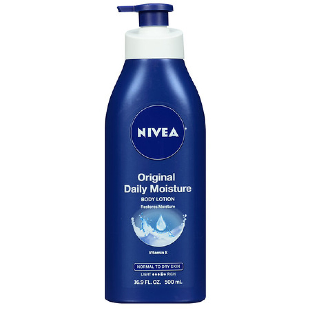 Nivea Original Moisture Body Lotion, Normal to Dry Skin (Pack of 18)