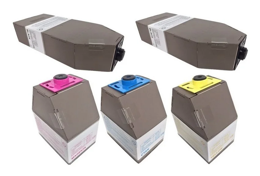 PrinterDash Compatible Replacement for LAN LD325C/LD328C/LD335C/LD345C/LD355C Toner Cartridge Combo Pack (2-BK/1-C/M/Y) (TYPE R1) (488-832B1CMY)