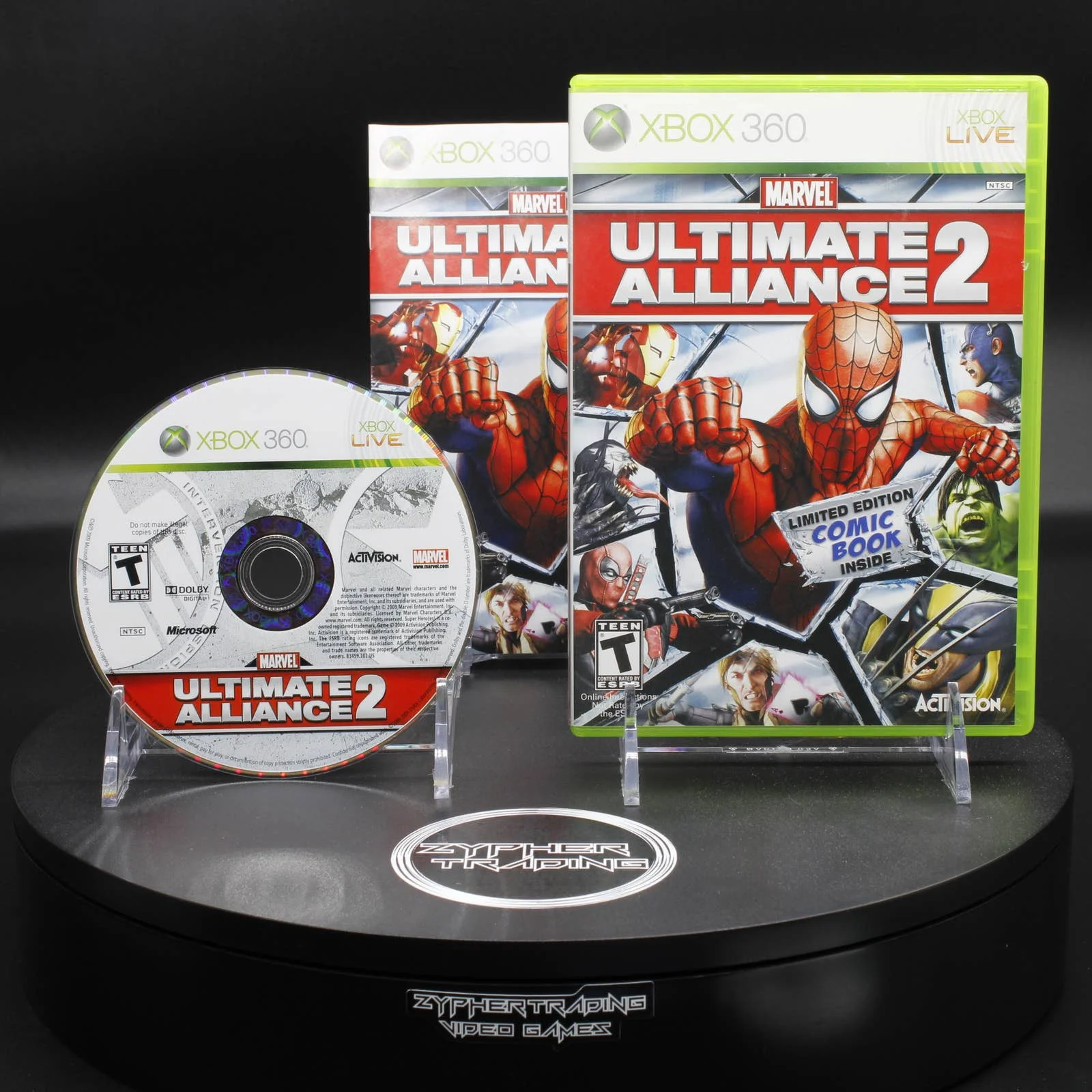 Marvel: Ultimate Alliance 2 | Microsoft Xbox 360 | 2009 | Tested
