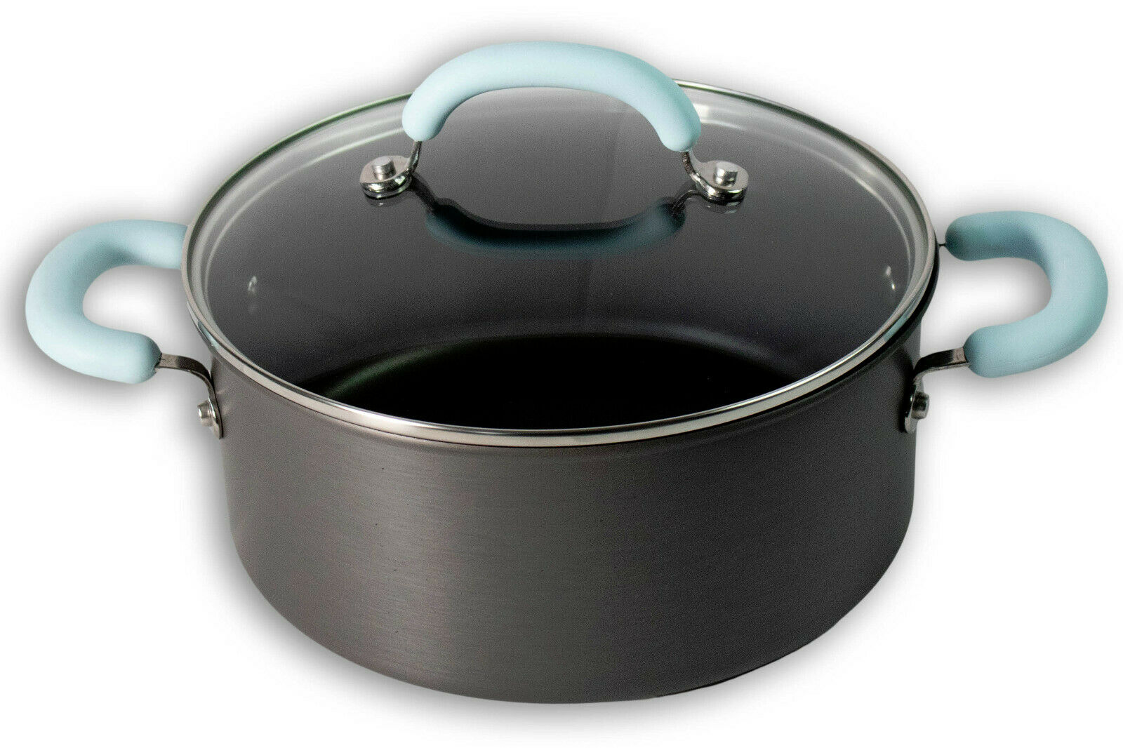 Rachael Ray 11-Piece Hard Anodized Aluminum Cookware Set, Gray