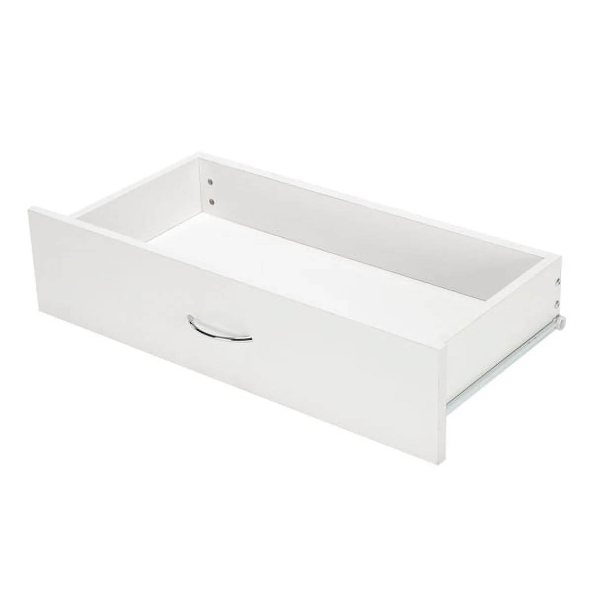 Arturesthome MDF Wood Simple 4-Drawer Dresser White
