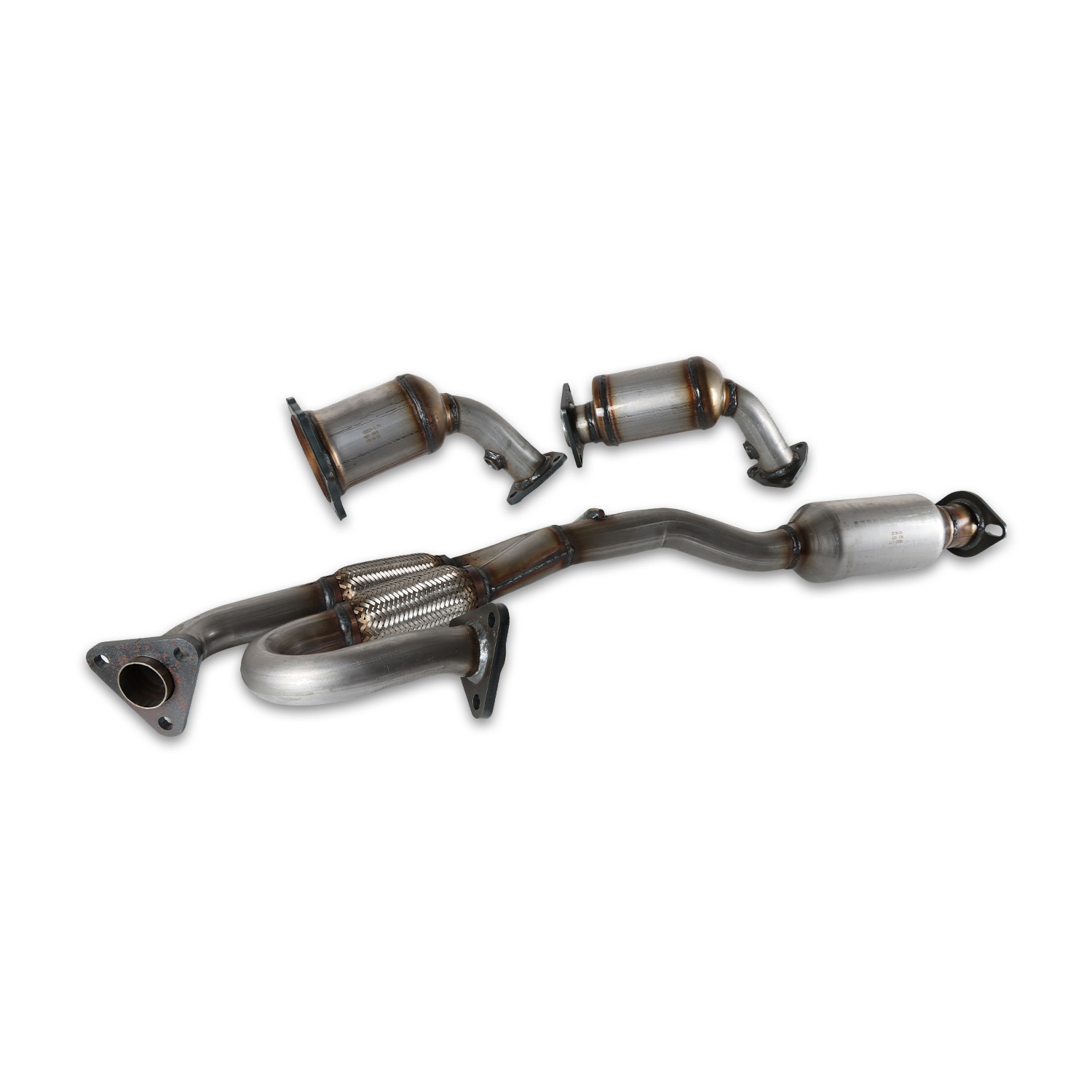 POLARPRA 3pcs Catalytic Converter For 2003 2004-2007 Nissan Murano 3.5L 54498