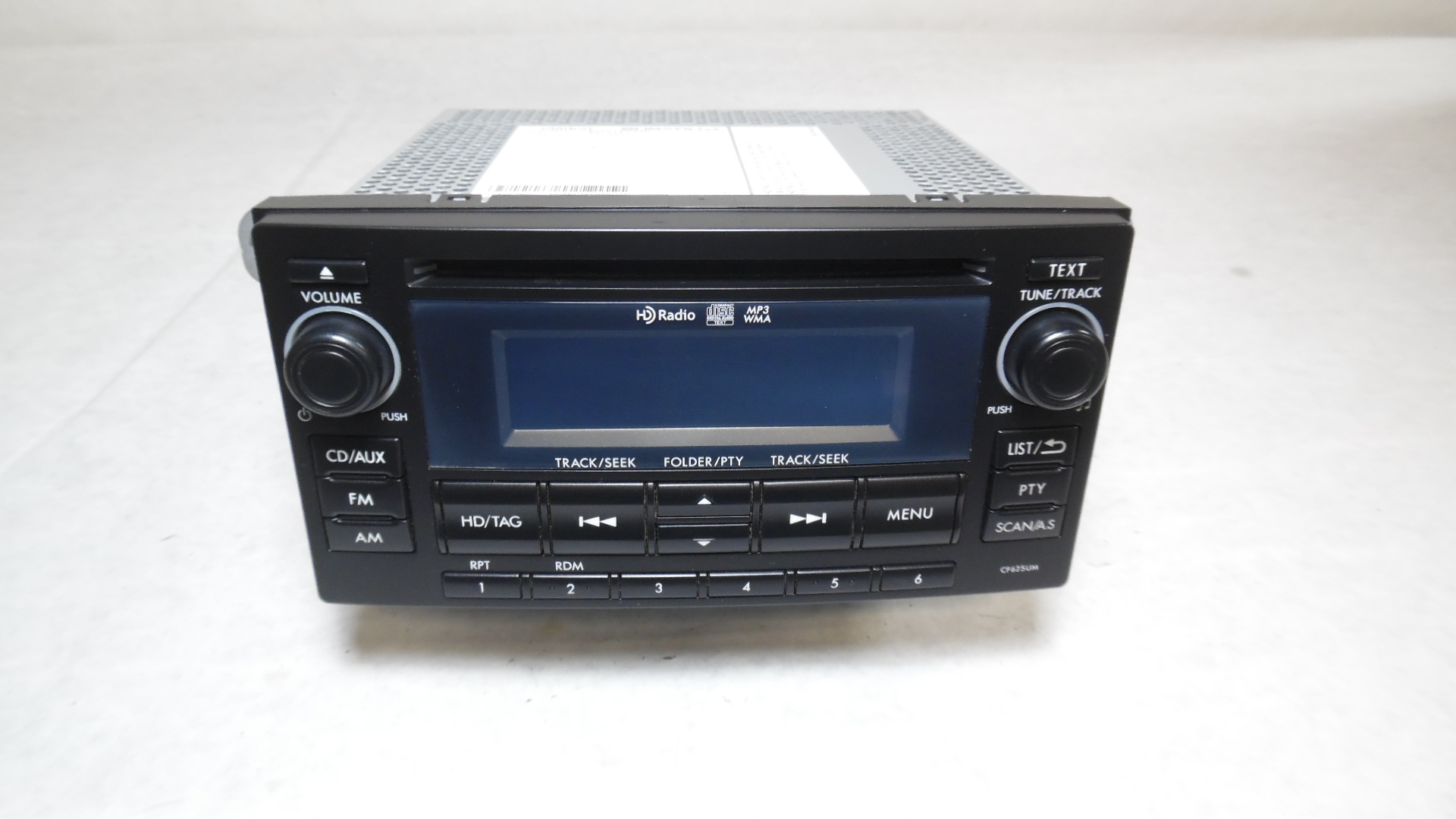 Pre-Owned 2014 2015 Subaru Forester CD MP3 Player HD Radio Receiver 86201SG620 CF625UM OEM (Good)