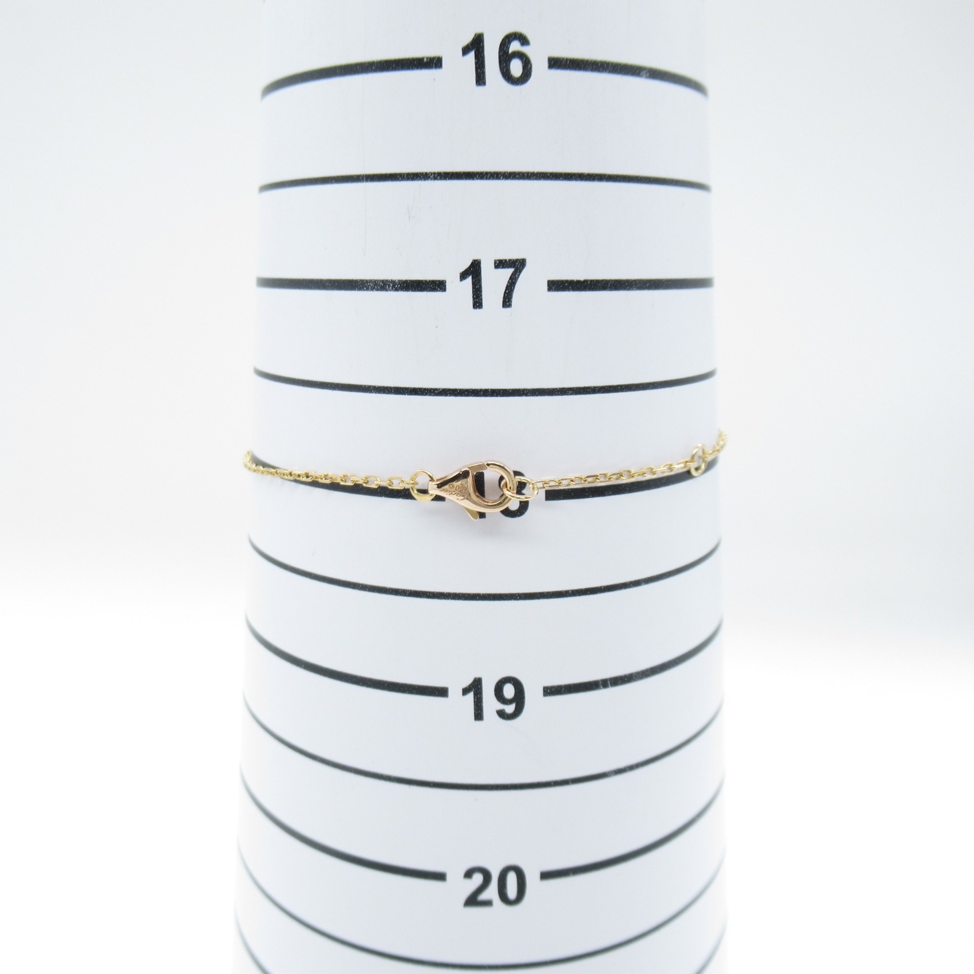 Pre-Owned CARTIER Double C Diamond Bracelet Gold K18PG(Rose Gold) diamond (Good)