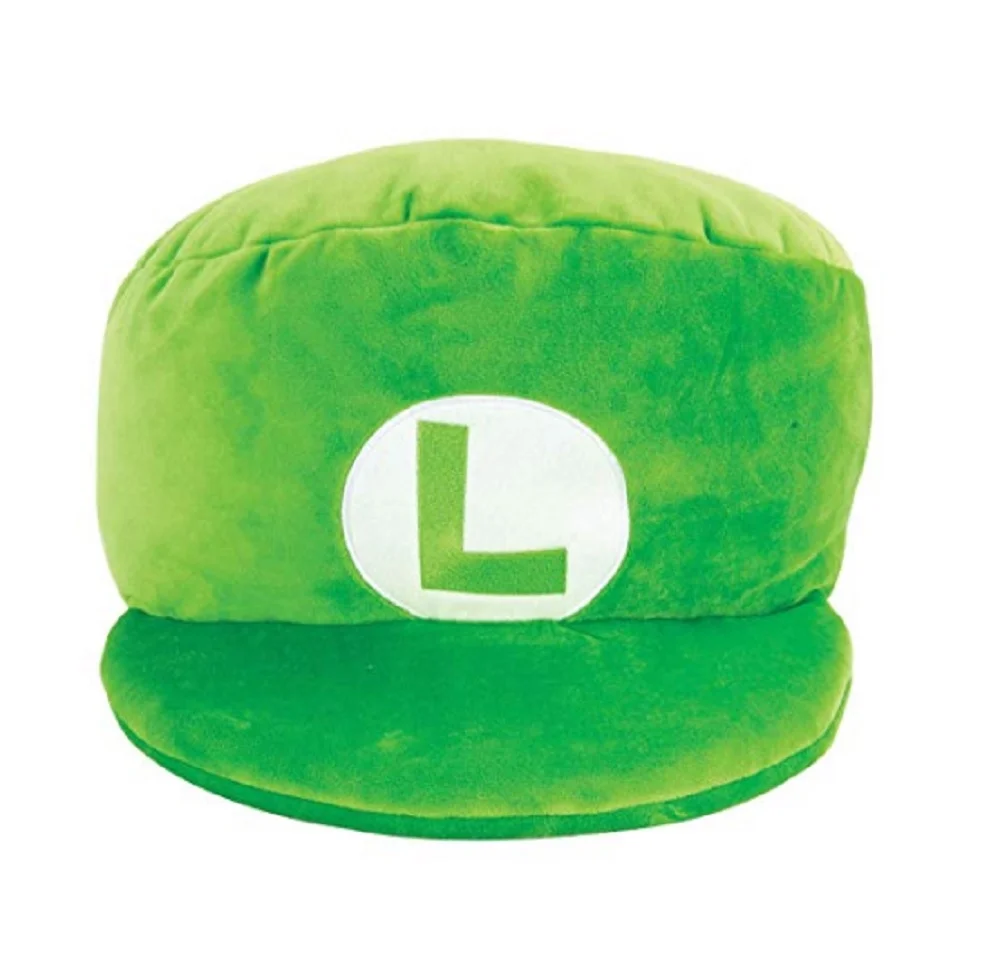 Plush Toy - Super Mario Brothers - Luigi Hat - Mocchi Mocchi - Jumbo 16 Inch