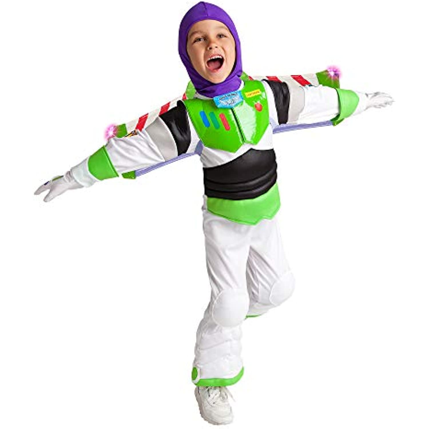 Disney Pixar Buzz Lightyear Light-Up Costume for Boys Toy Story, Size 4
