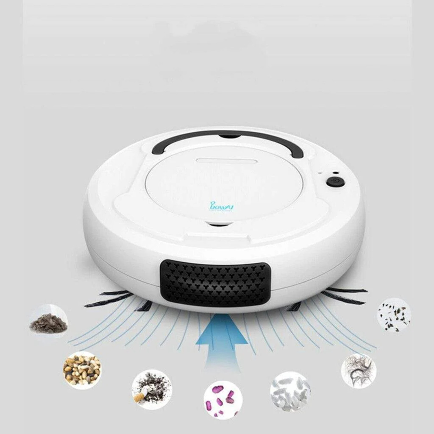 Robot Vacuum Cleaner, 3-in-1 Wireless Vacuum Strong Suction Power Touch Control Panel Large dust box