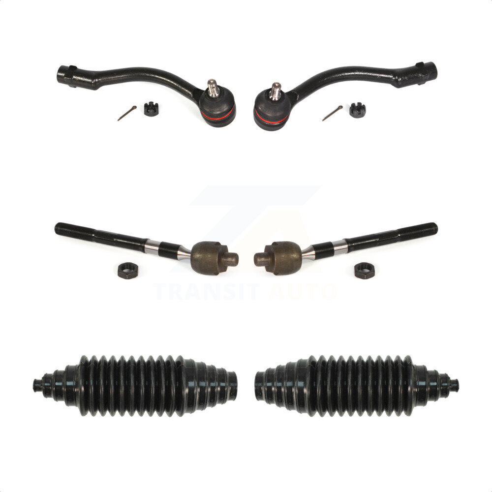 Transit Auto - Front Steering Tie Rod End & Boot Kit For Hyundai Accent Kia Rio KTB-100747