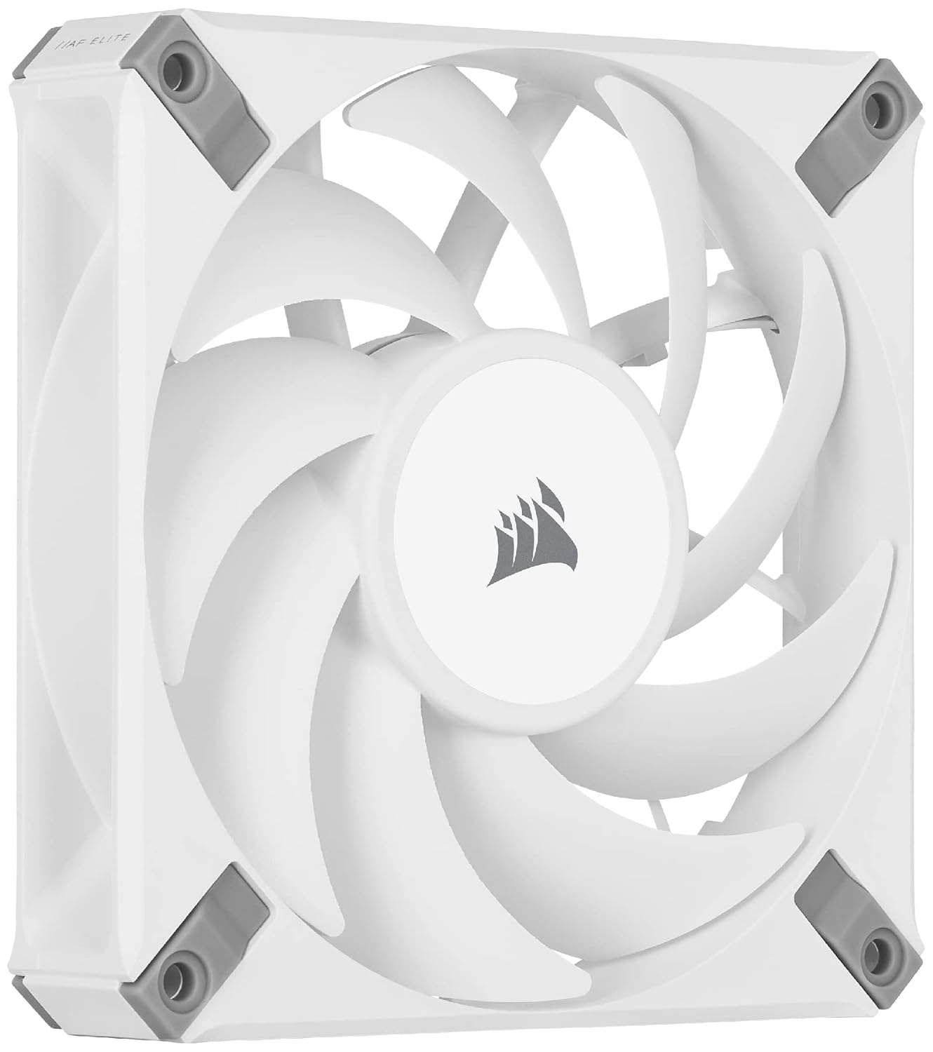 Corsair AF120 Elite, High-Performance 120mm PWM Fluid Dyna Bearing Fan with AirGuide Technology (Low-Noise, Zero RPM