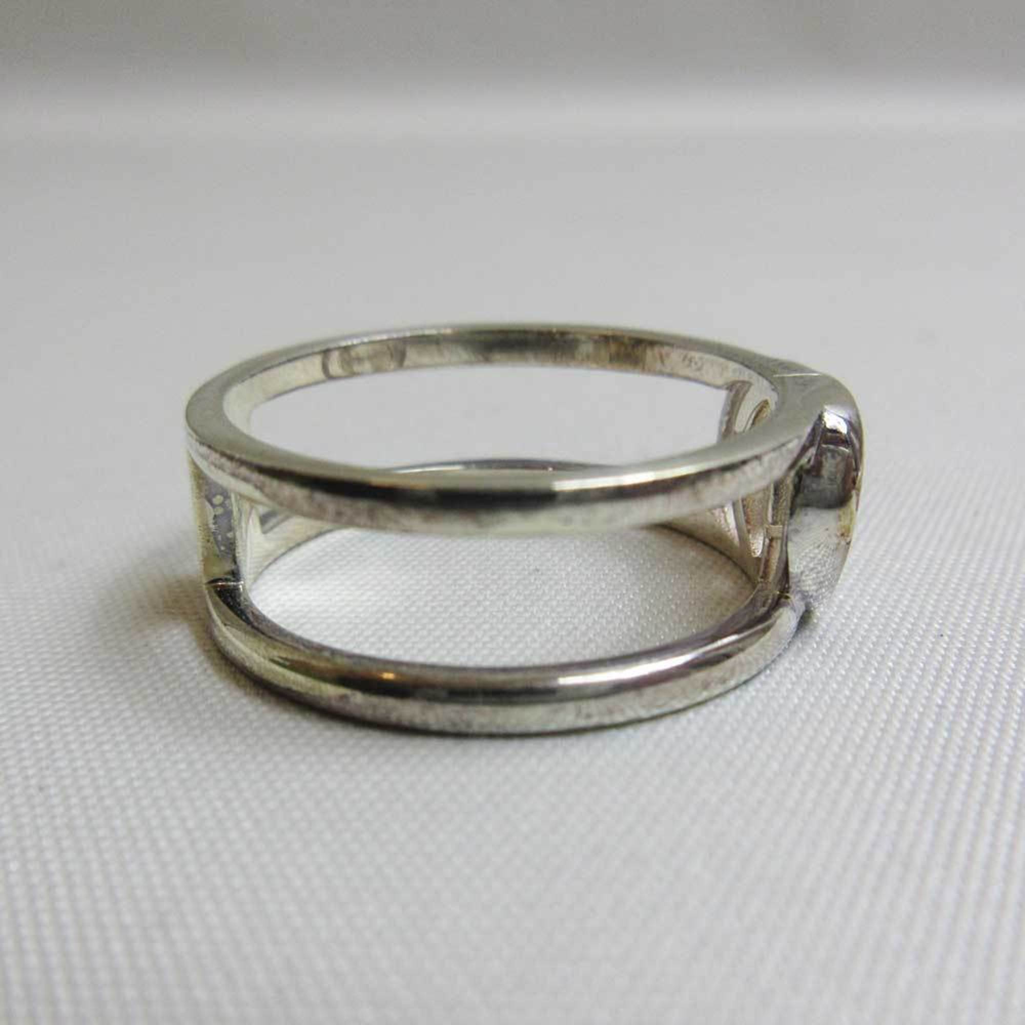 Pre-Owned Gucci ring GG mark silver GUCCI (Good)