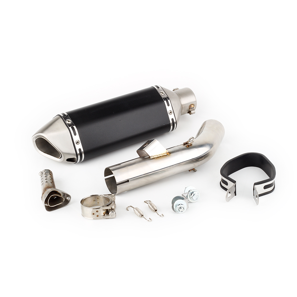 For Honda VFR 800 2014-2020 Crossrunner 800 11-14 VFR800 / X VFR800X Escape Slip-on Motorcycle Exhaust Muffler And Mid Link Pipe