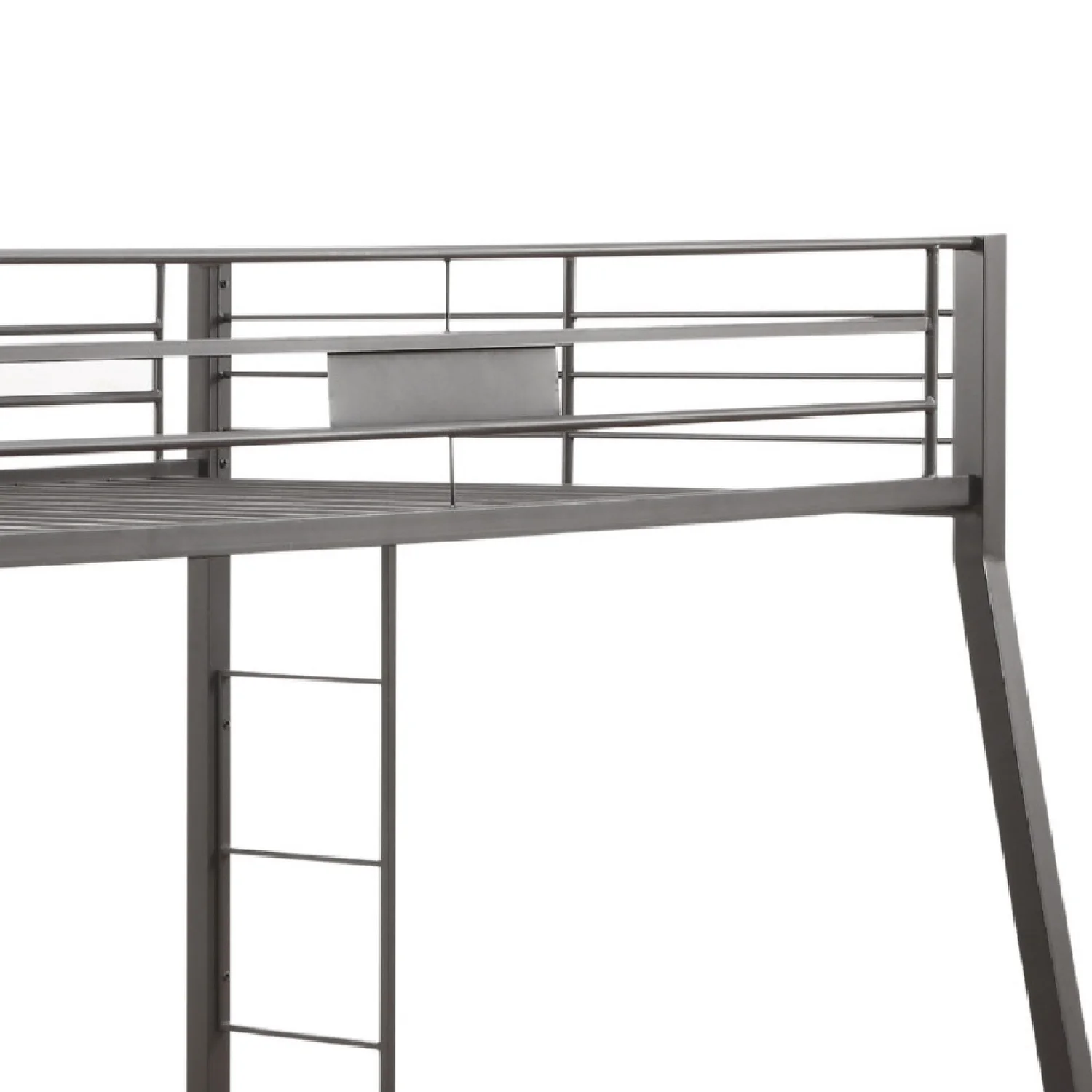 BenJara Metal Full XL/Queen Bunk Bed, Black Sand