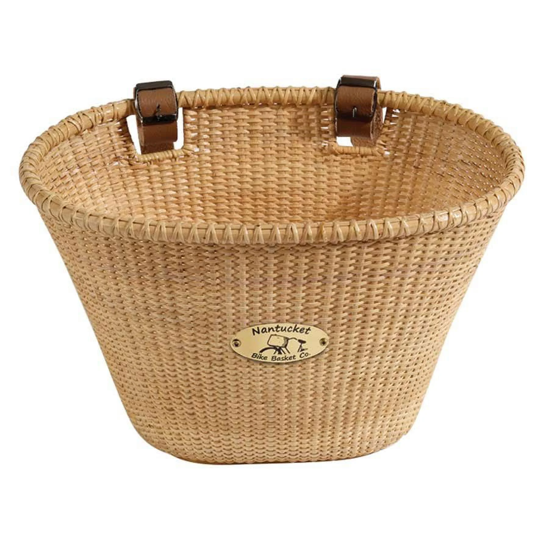 Nantucket Bicycle Basket Co. Lightship (Adult Oval, Natural)