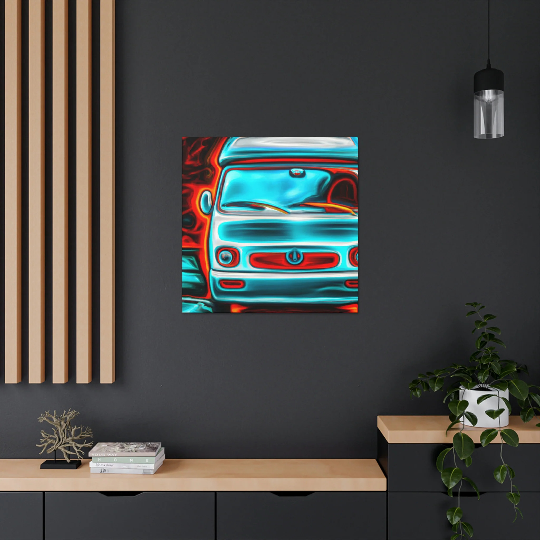 Camper's Joyful Journey - Canvas