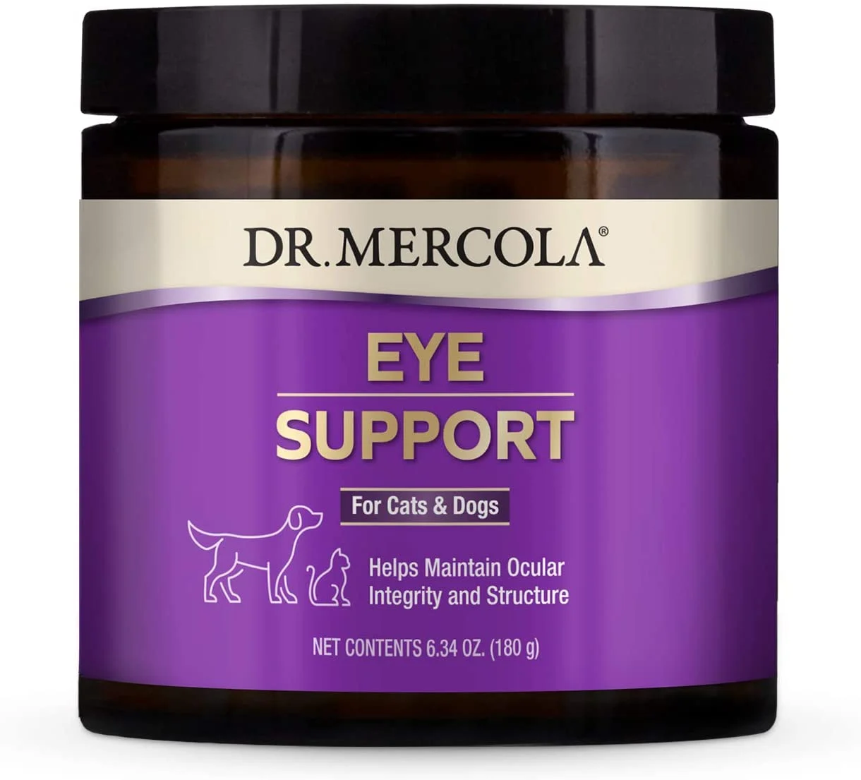 Dr. Mercola, Eye Support, For Cats and Dogs, 6.34 oz (180 g), non GMO, Gluten Free