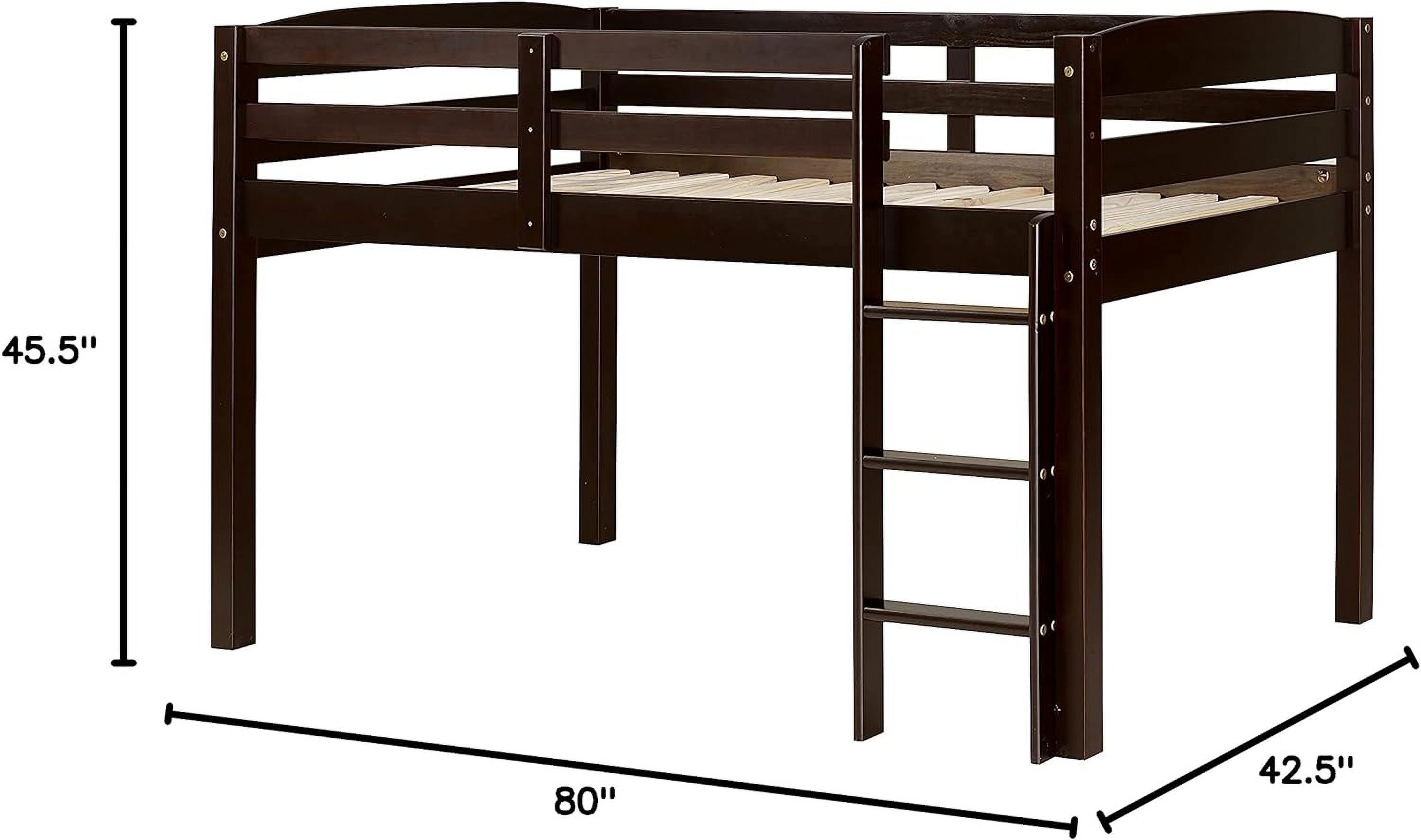 Concord Junior Loft Bed, , Cappuccino