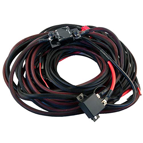 Aeromotive Fuel Pump 60-Amps Deluxe Wiring Harness Red And Black 16308