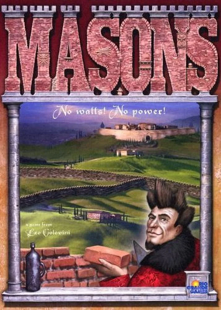 Rio Grande Games 292F Masons Board Game