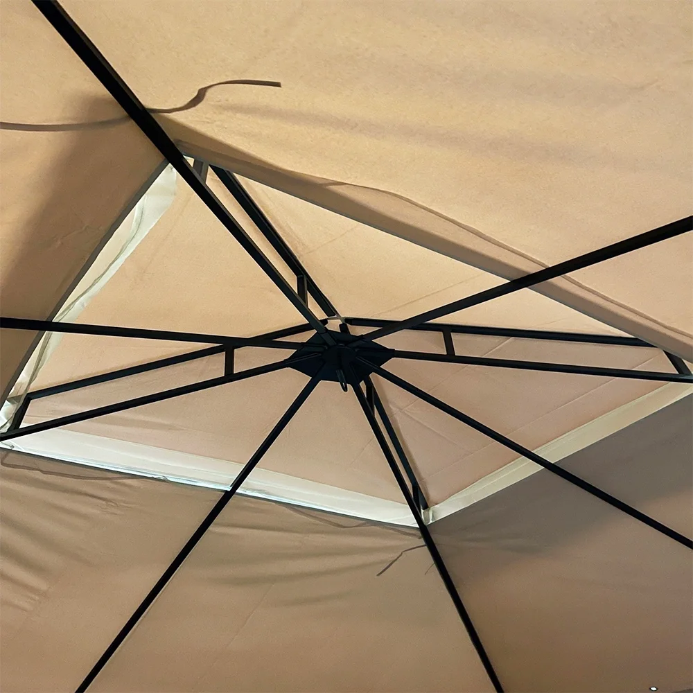 Garden Winds Replacement Canopy Top Cover Compatible with The A101015300 Howards Roberts Gazebo - Riplock 350
