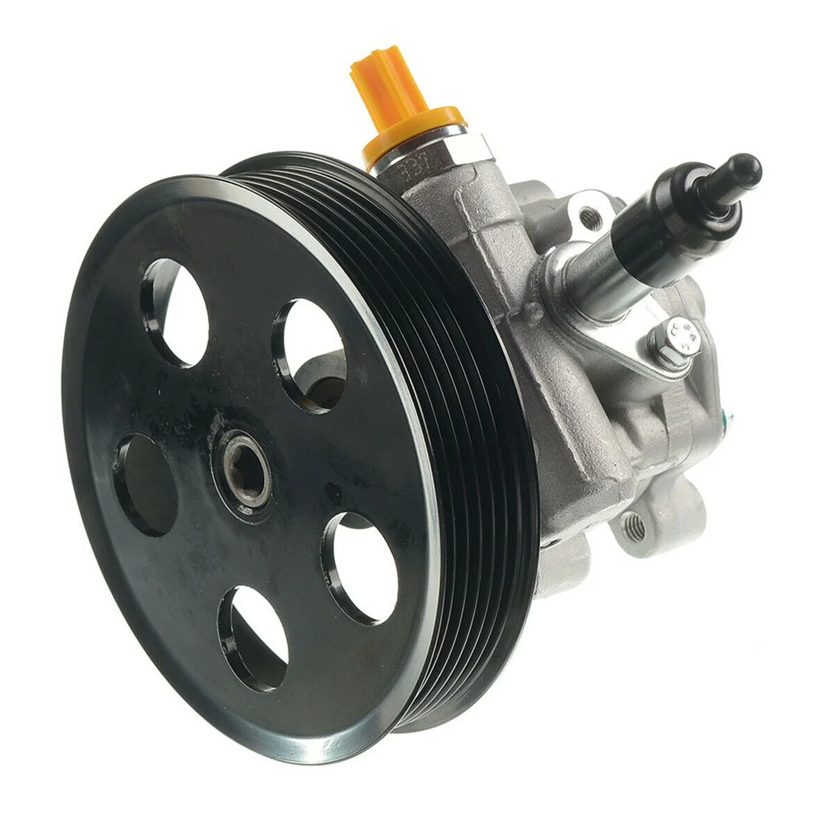 Power Steering Pump with Pulley For Audi 05-09 A4 05-09 A4 Quattro L4 2.0L 8E0 D
