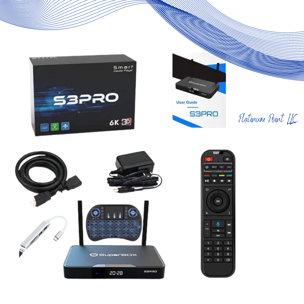 S3 PRO 2022, Android 9 Technology IPTV Voice Control Remote, 6K Android tv Free Shipping 2 days