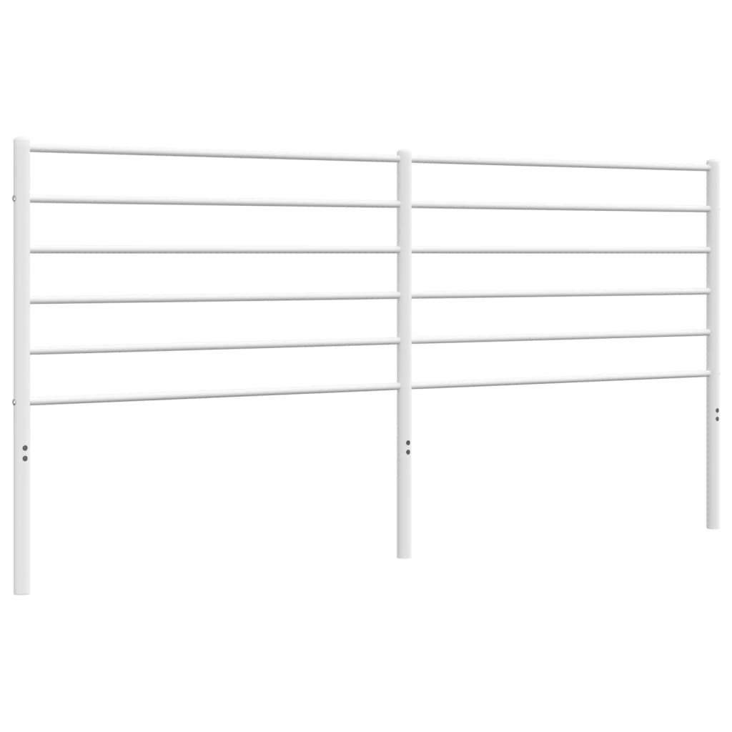 Irfora Metal Headboard White 76