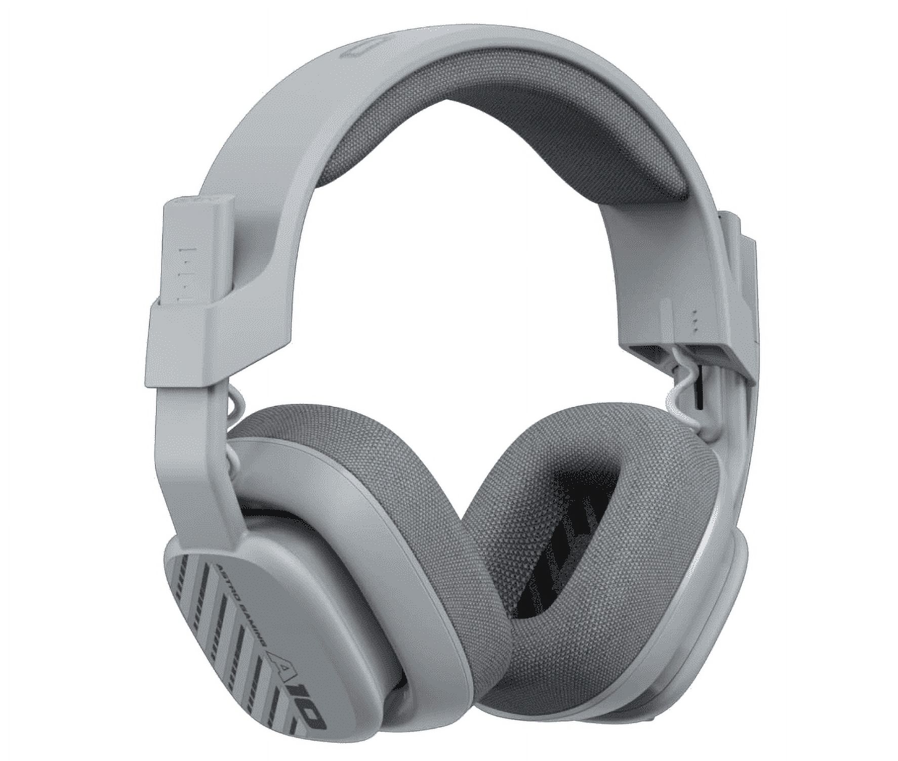 Restored Logitech Astro A10 Gen 2 Wired Headset for PC, Mac (Grey) (Like New) (Refurbished)