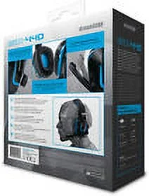 DreamGear DGPS4-6447 PS4 GRX-440 Game Headset - Boom Mic (Black/Blue) [New ] O