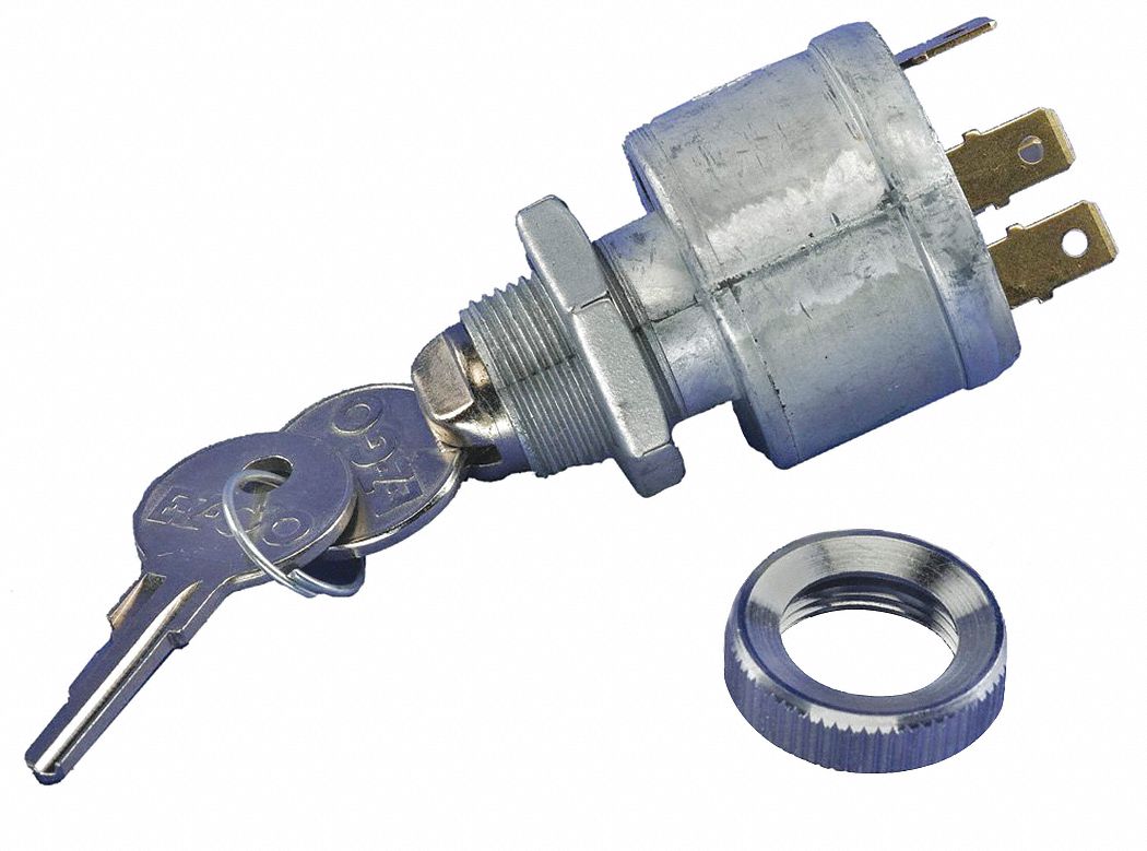 E-Z-Go Car Ignition Switch w/ Lights,One Key  33639G03