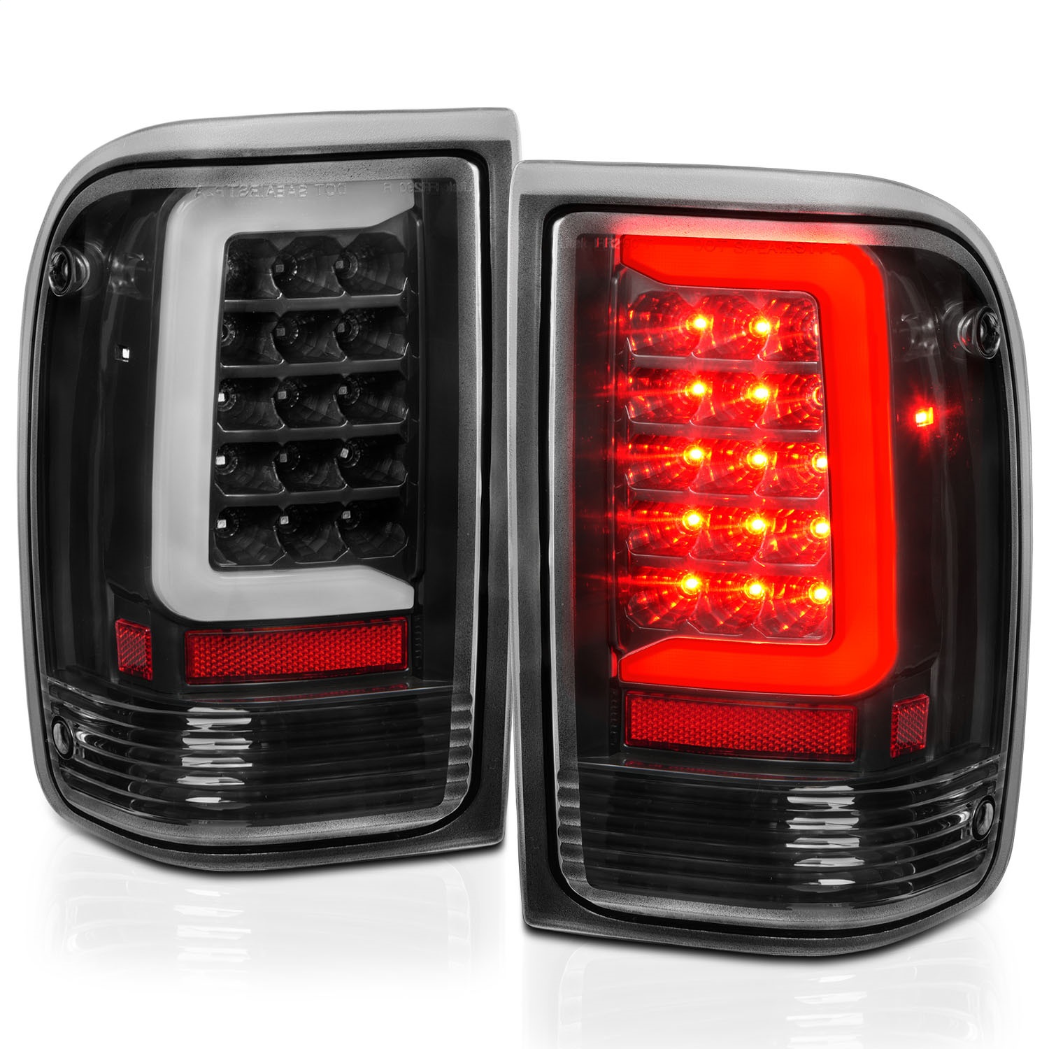 ANZO USA 311359 Tail Light Assembly Fits select: 1993-1997 FORD RANGER