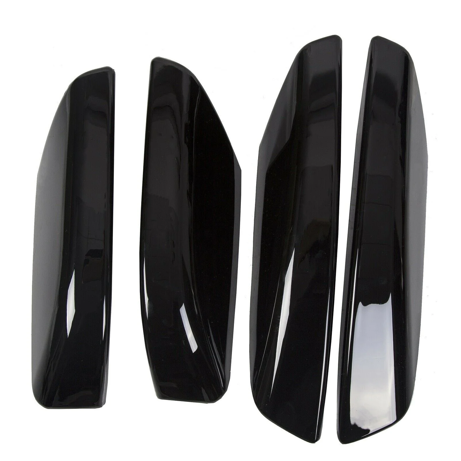 4packs Roof Rack Cover Rail End Shell Cap For Toyota Prado 2003-2009 2.7L 4.0L Black Roof Rack Rail End Cover Shell 4PCS For Toyota Prado FJ120 2.7 4.0 2003-09 Roof Rails End Rack Cover