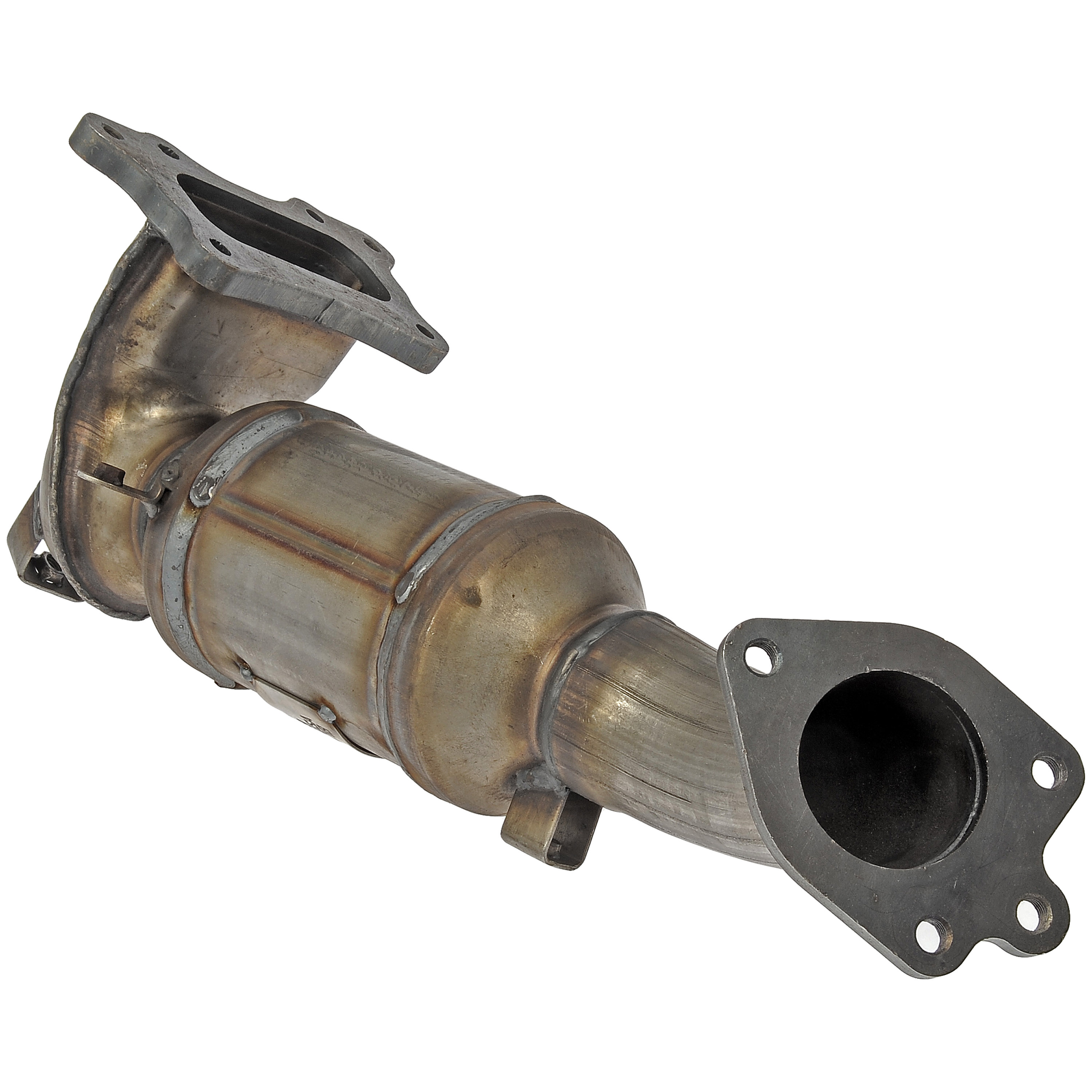 Catalytic Converter with Integrated Exhaust Manifold
