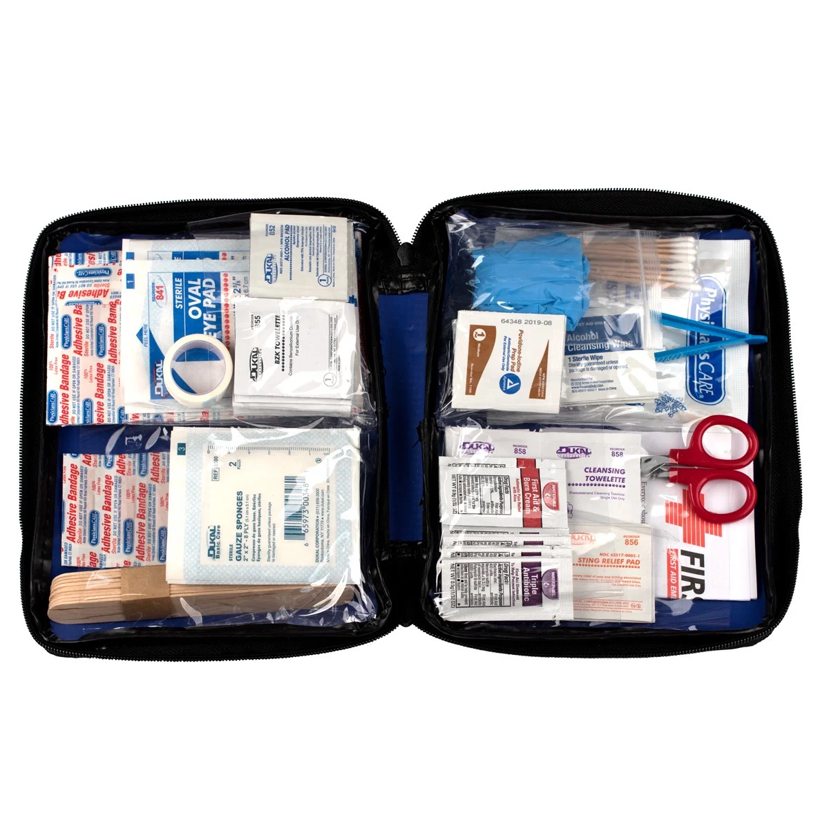 First Aid Only Essential Care First Aid Kit, Fabric Case, 194 Pc