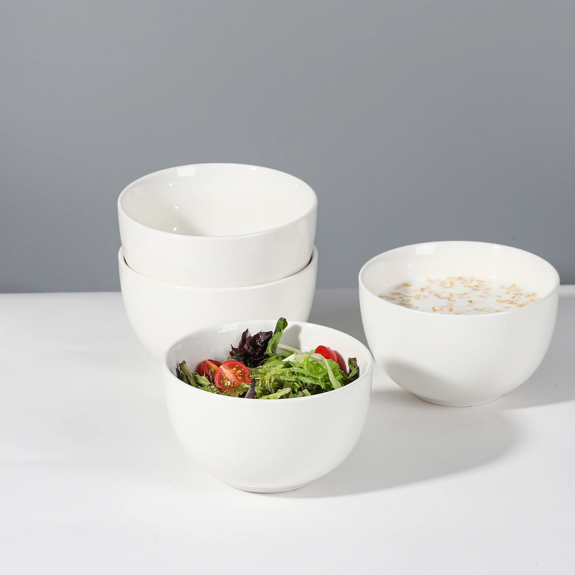 Dowan 5.8″ Soup Bowl Set of 4 With Sponge