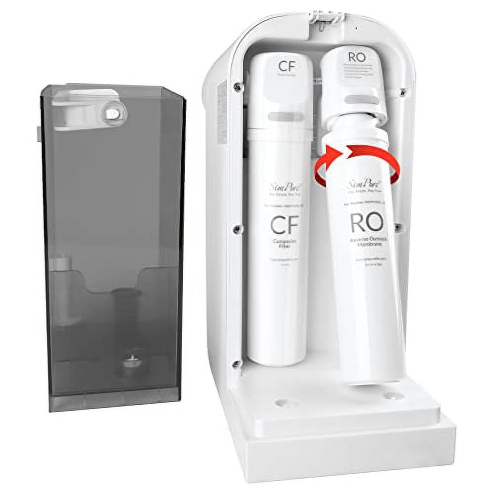 y7p series 1.3 gallons feed water for y7p-bw, y7p-w, y7 countertop reverse osmosis water filtration purification system