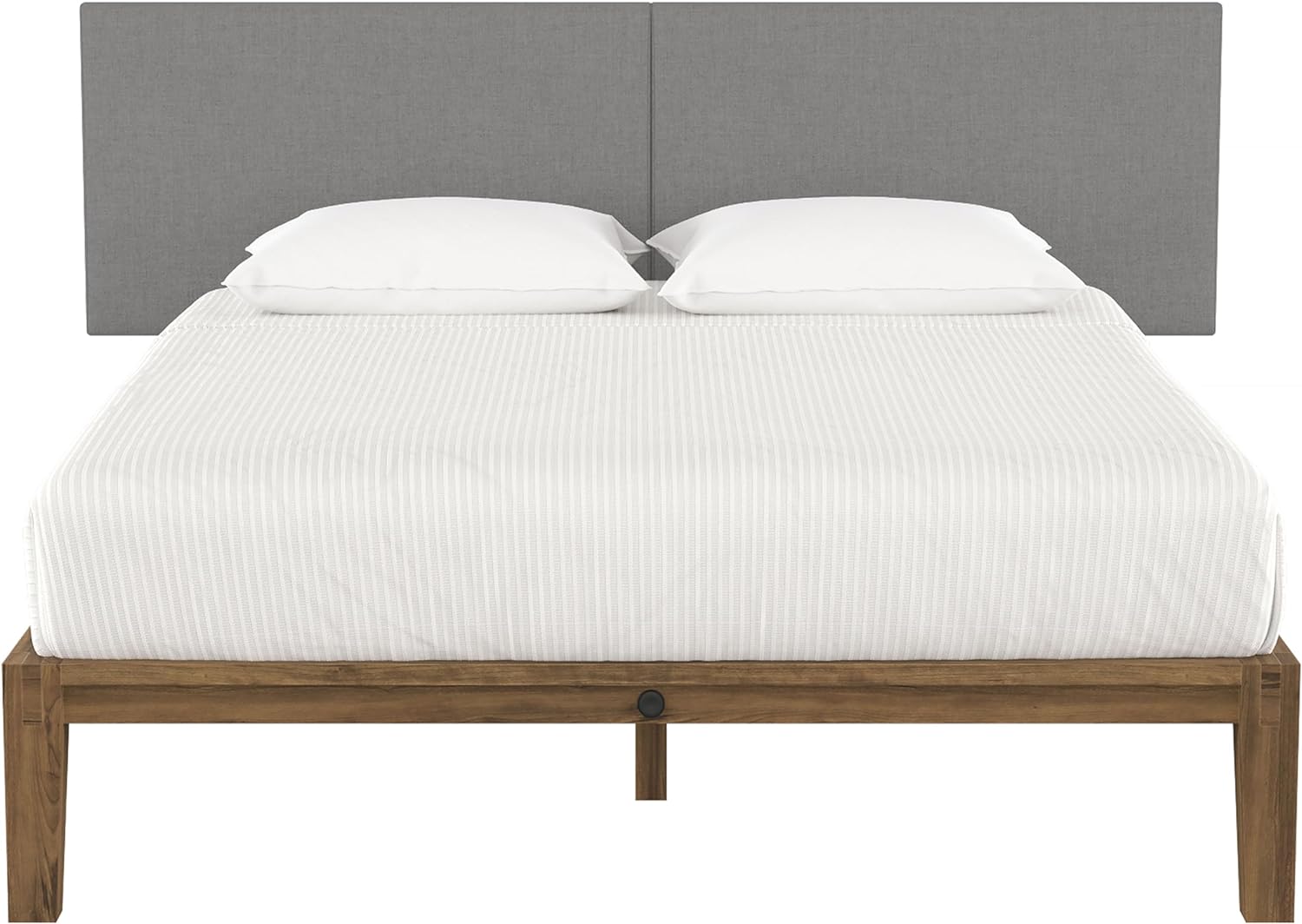 Panelist Modern Padded Headboard- Set Of 2 Wall Mounted Panels (Each 22.5