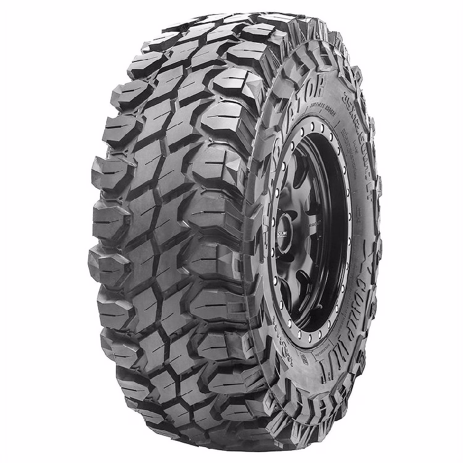 4 New Gladiator X-Comp M/T Mud-Terrain Tire - 31X10.50R15 109Q LRC 6PLY