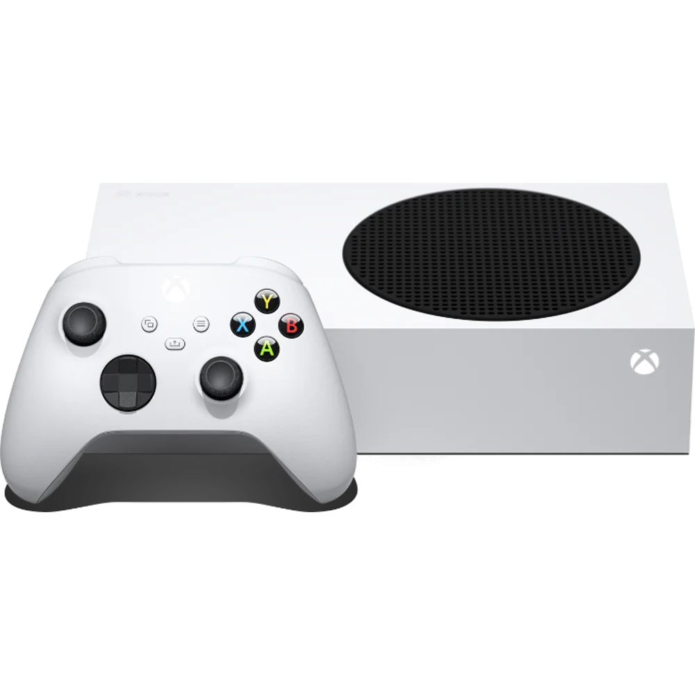 2020 New Xbox 512GB SSD Bundle With TWO New Xbox Wireless Controllers - Robot White