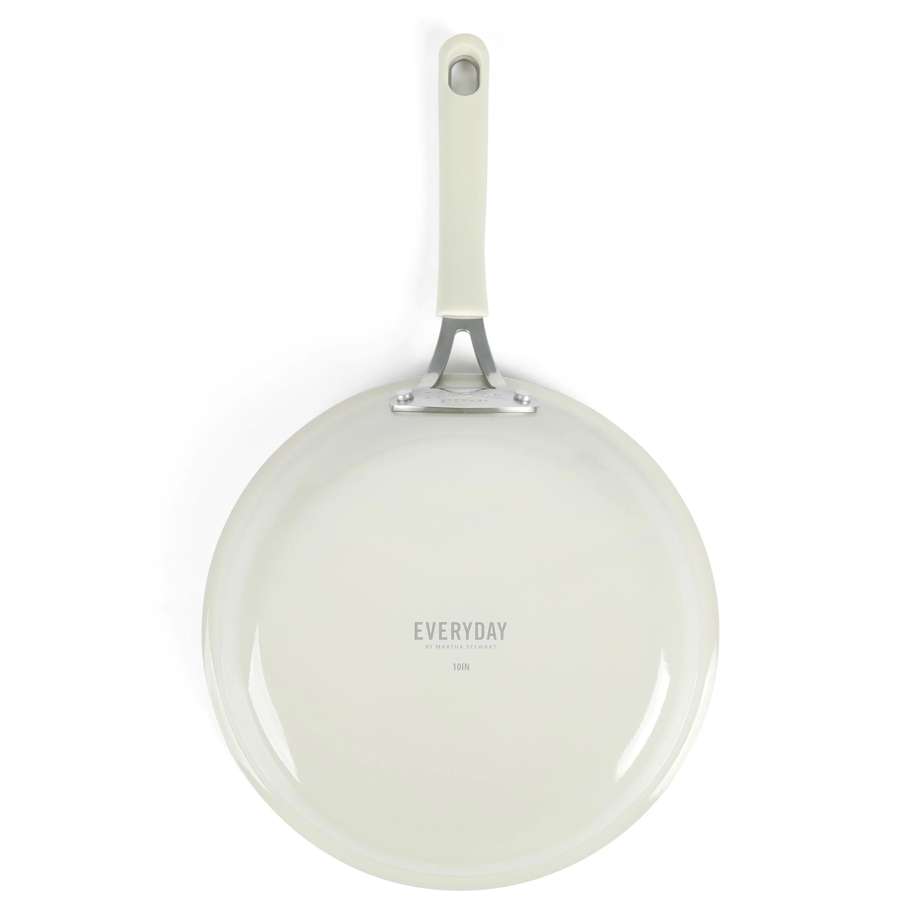 Martha Stewart Everyday Charlemont 10-inch Linen Aluminum Fry Pan