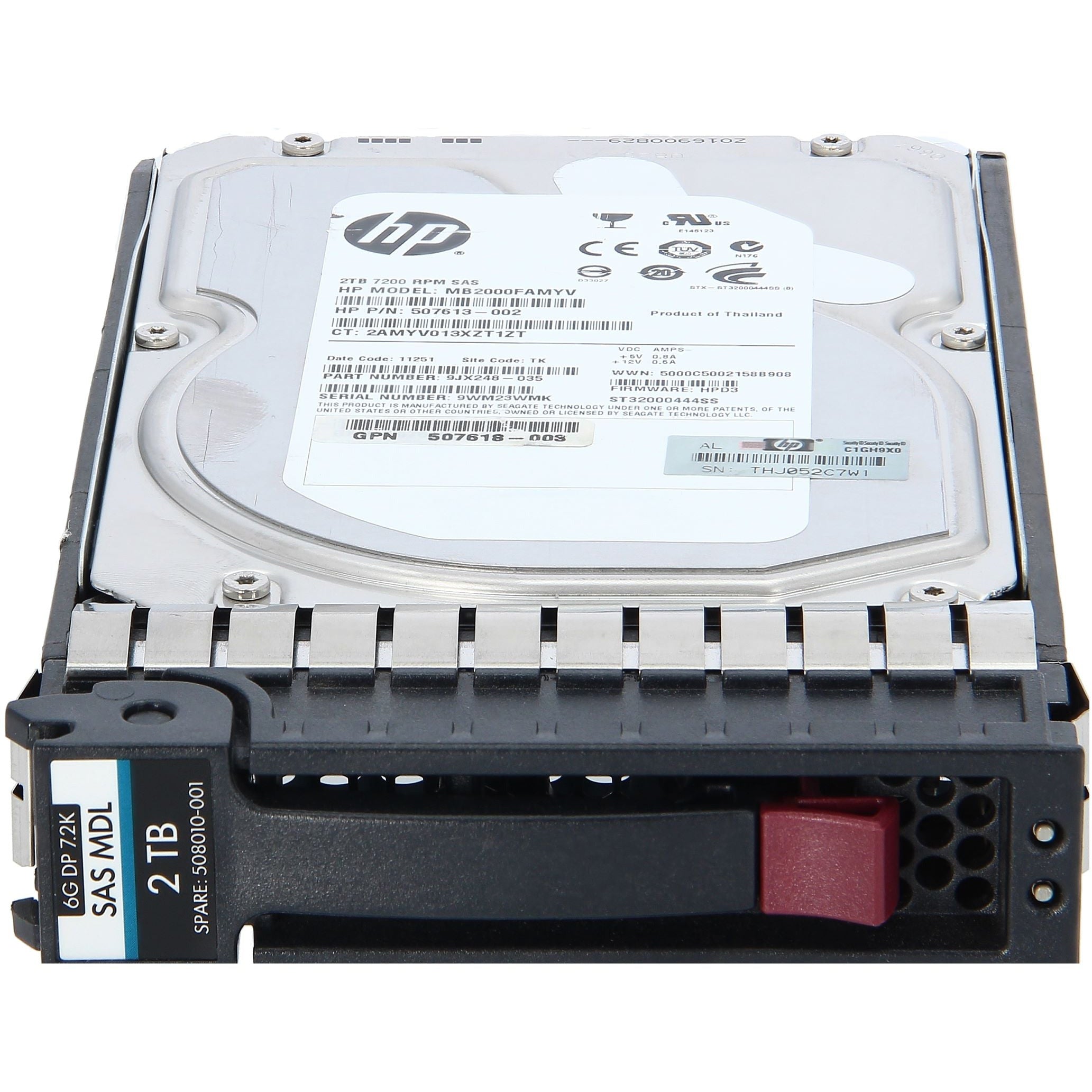 HD 2TB SAS 7.3k RPM 3.5