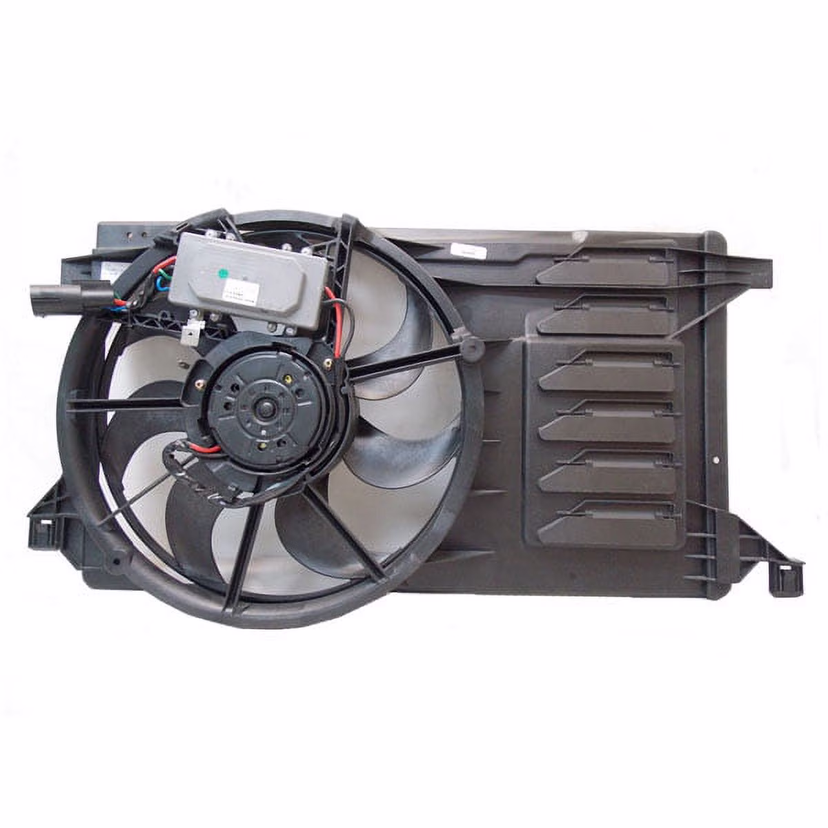 For 10-13 Mazda3 2.0/2.3/2.5L Radiator AC Condenser Cooling Fan Motor Assembly
